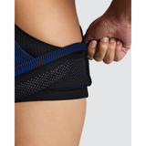 Bandit Striped Cadence Zip Front T-Back Race Crop Dames