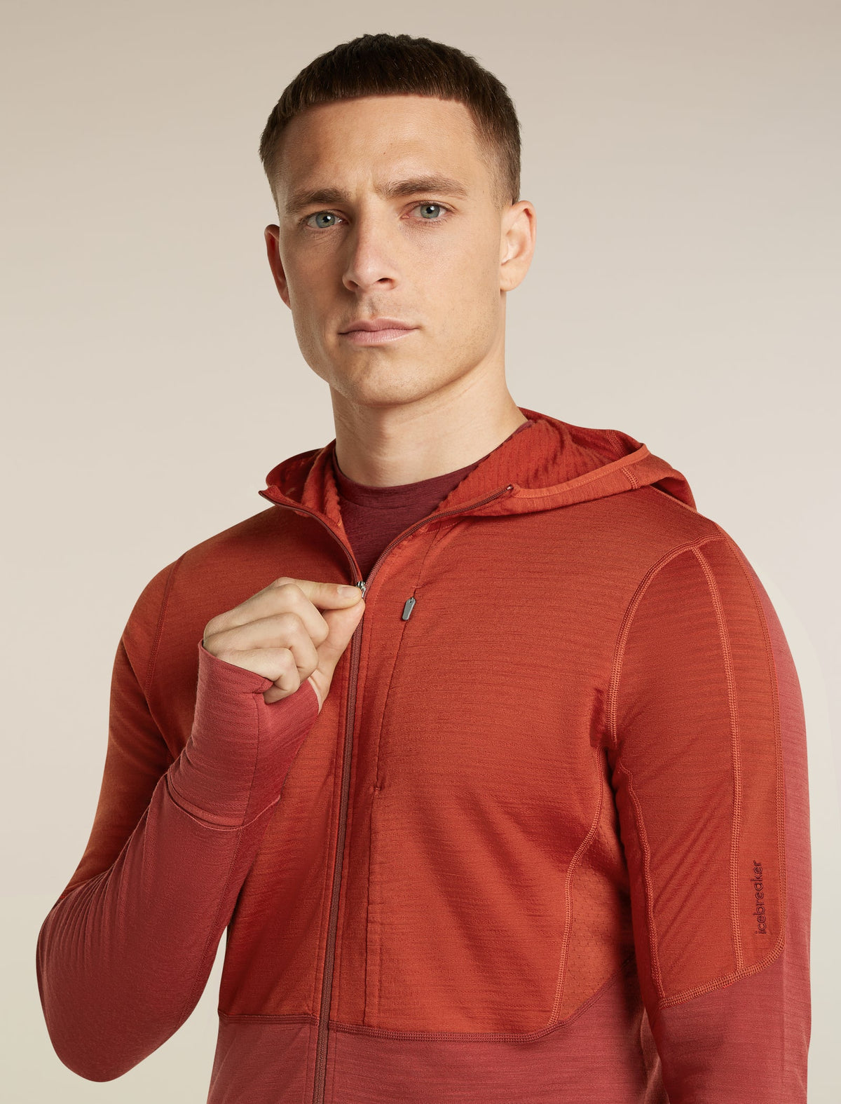 Icebreaker 200 RealFleece Descender Hoodie Heren