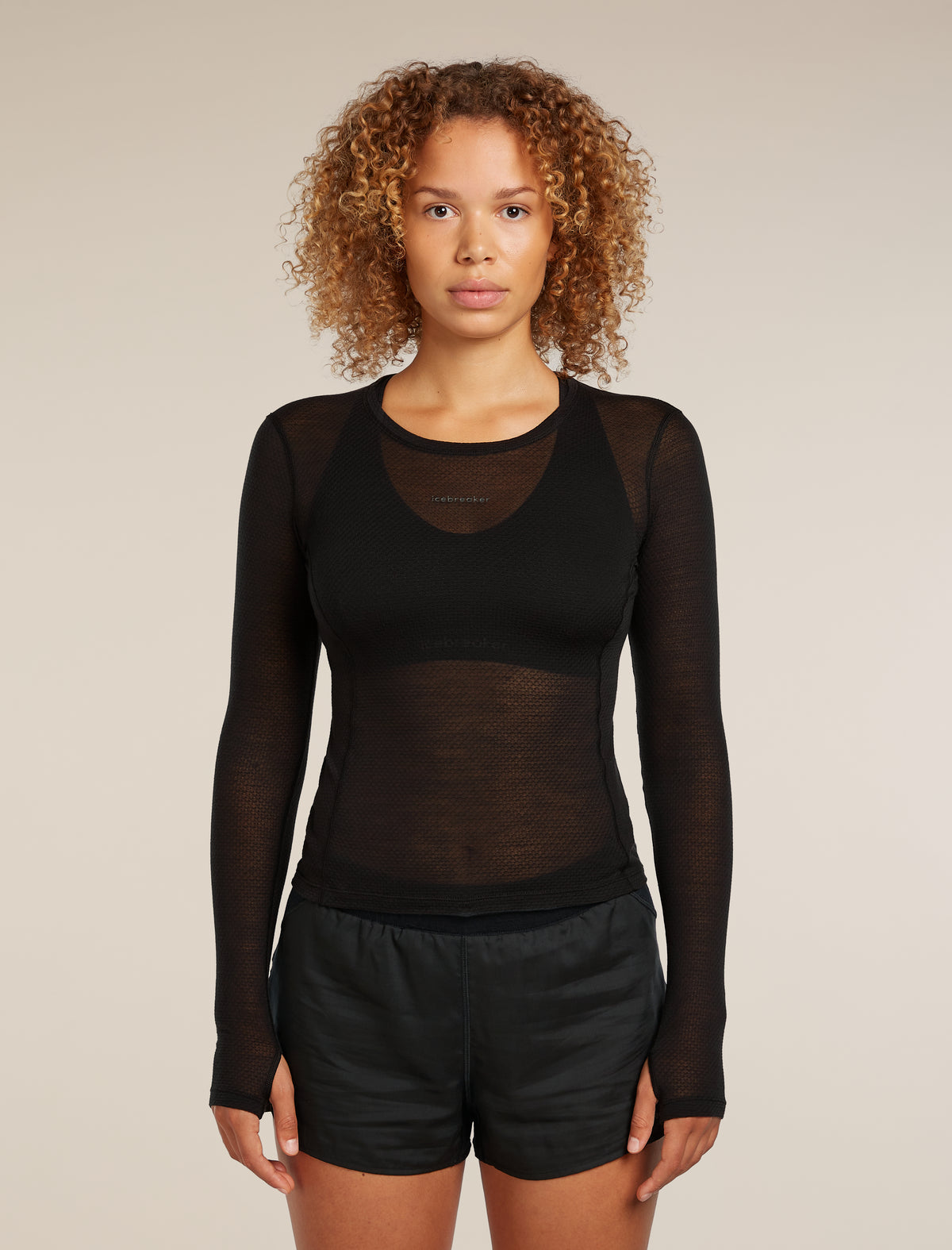 Icebreaker 75 Featherlight Longsleeve Dames
