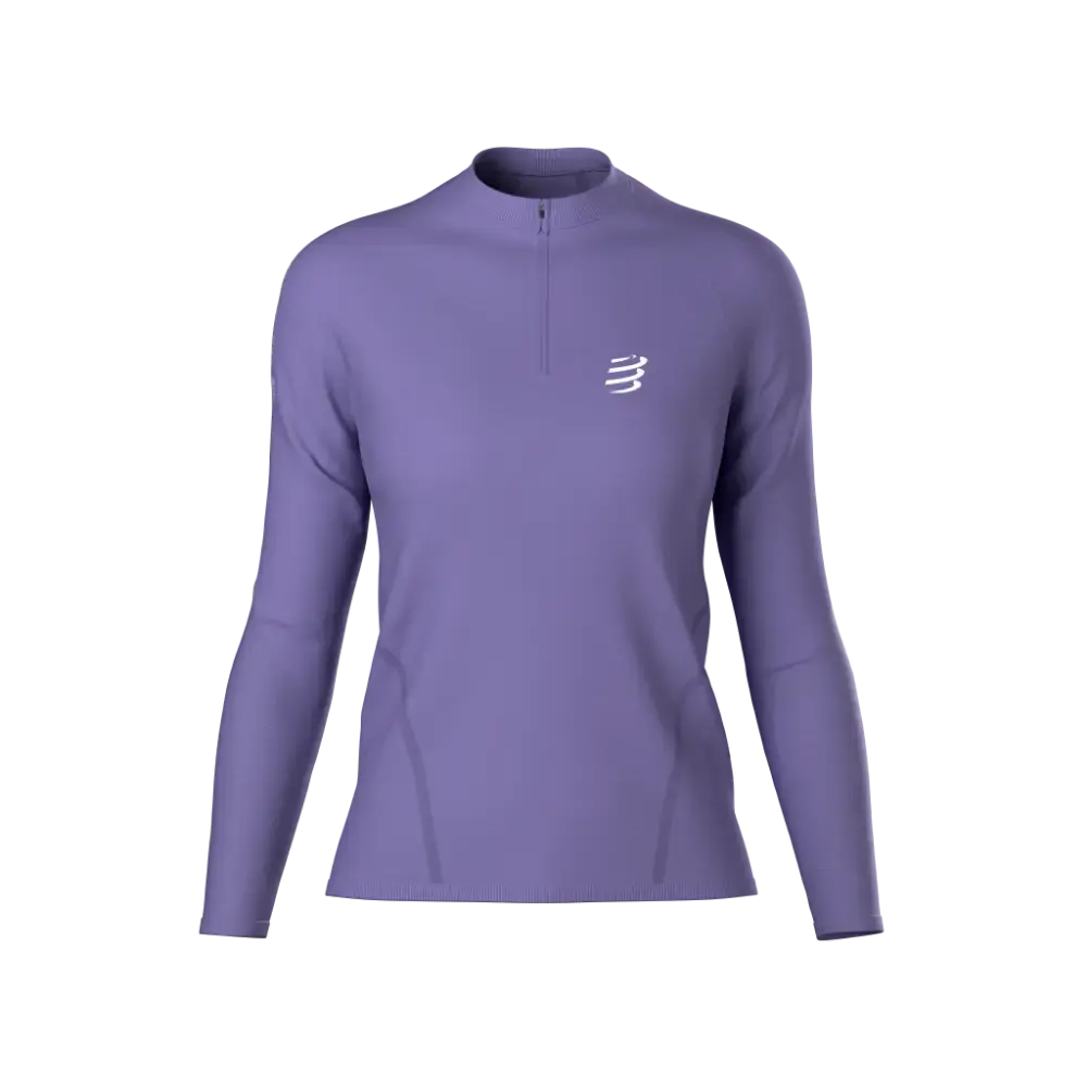 Compressport Merino Half-Zip Longsleeve Dames