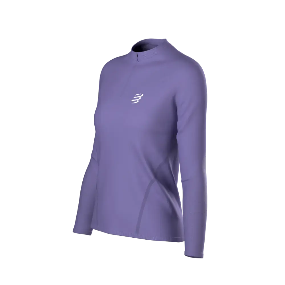 Compressport Merino Half-Zip Longsleeve Dames