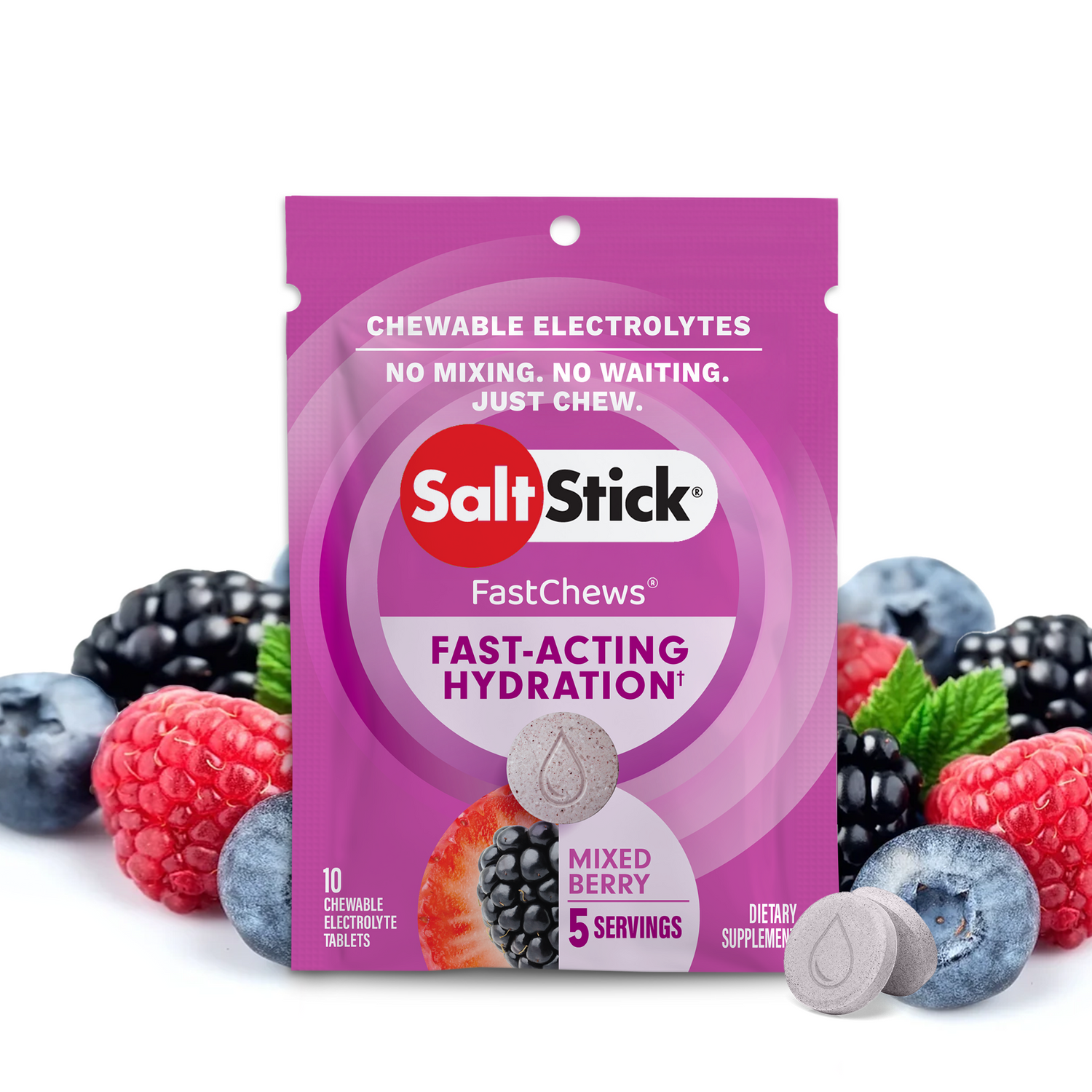 Saltstick | Fastchews | Elektrolyten Tabletten | Trail.nl