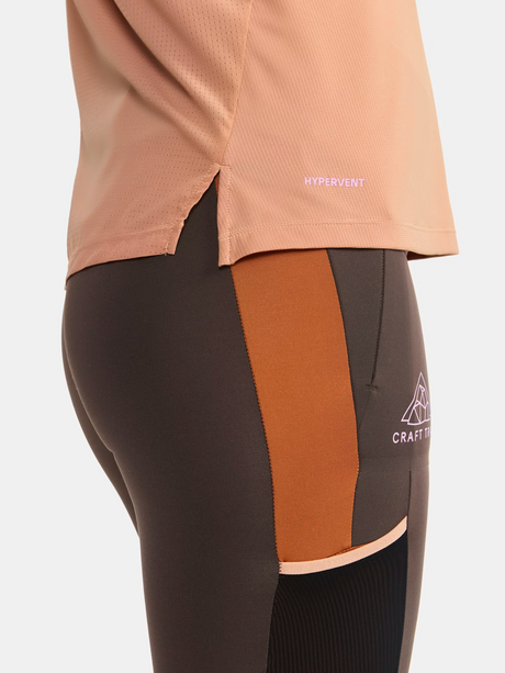 Craft | PRO Trail Shortsleeve | Hardloopshirt | Dames | Trail.nl