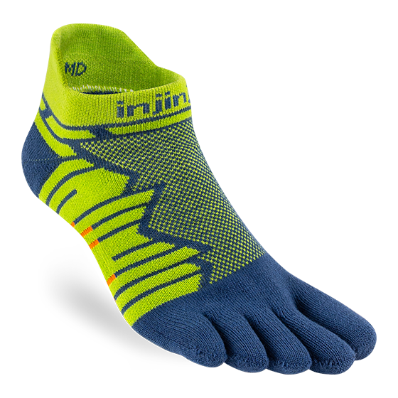 Injinji | Ultra Run | No-Show | Midweight Padded | Hardloopsokken | Trail.nl