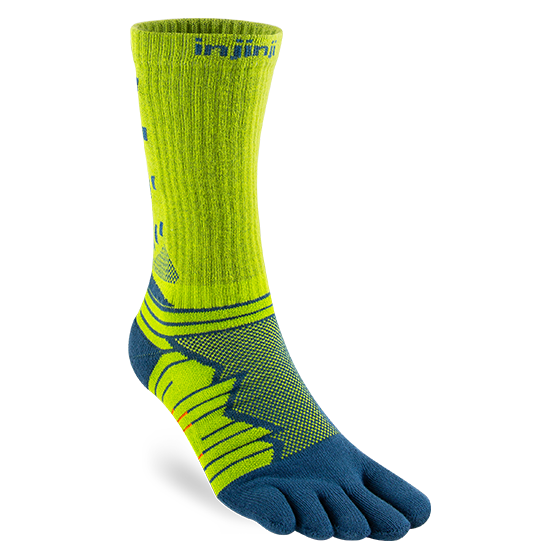 Injinji | Ultra Run | Crew | Midweight Padded | Hardloopsokken | Trail.nl