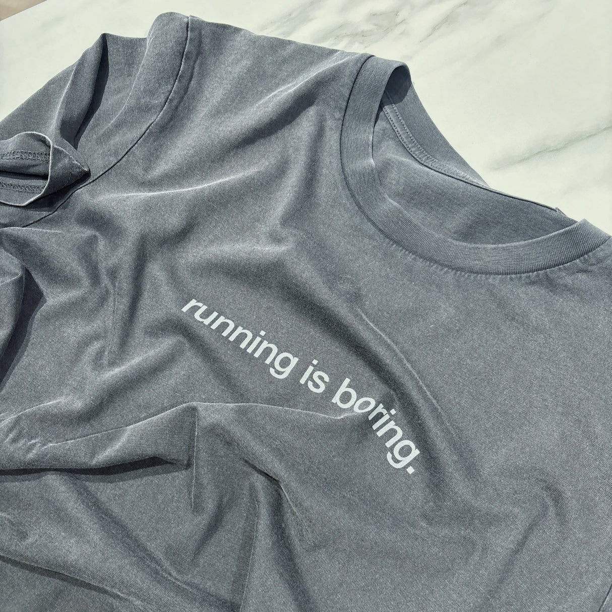 4T2 Running is Boring Shirt | Trail.nl
