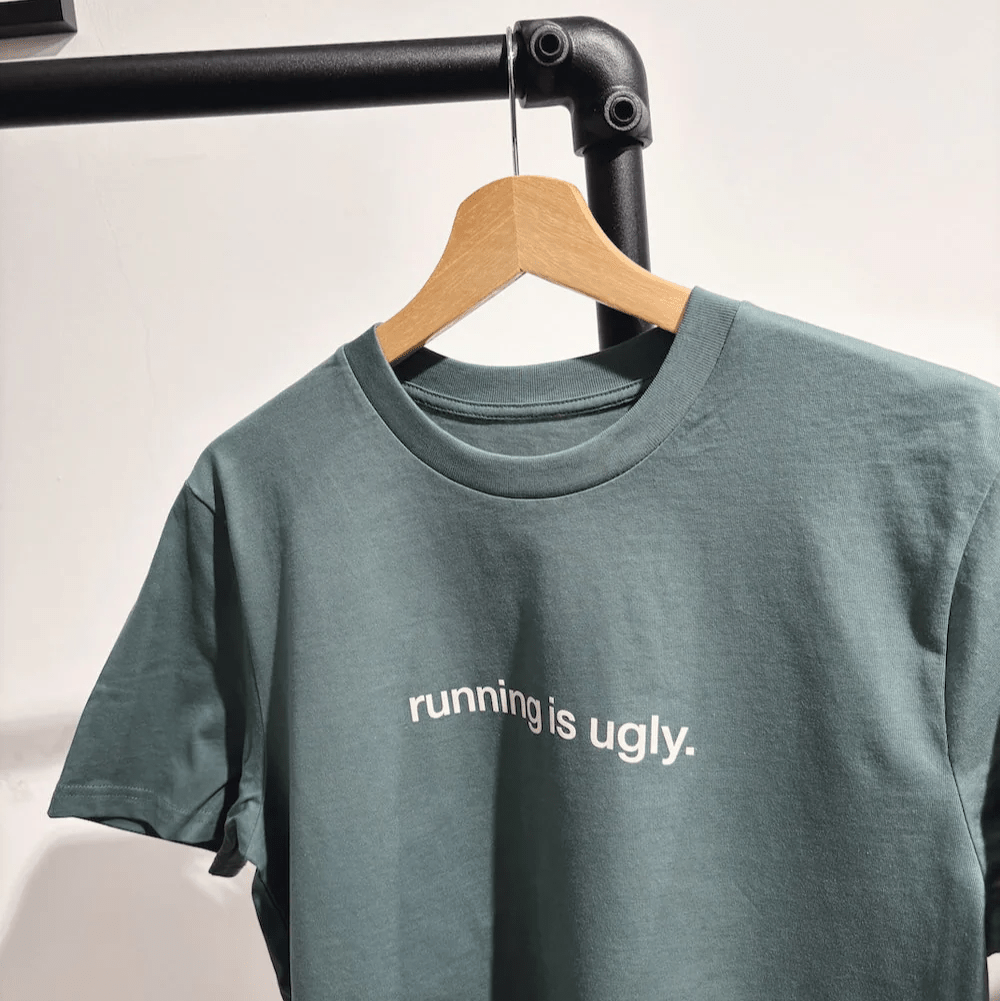 4T2 | Running is Ugly | Shirt | Unisex | Trail.nl