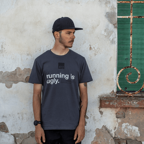 4T2 | Running is Ugly | Shirt | Unisex | Trail.nl