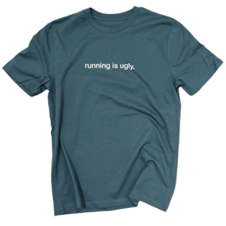 4T2 | Running is Ugly | Shirt | Unisex | Trail.nl