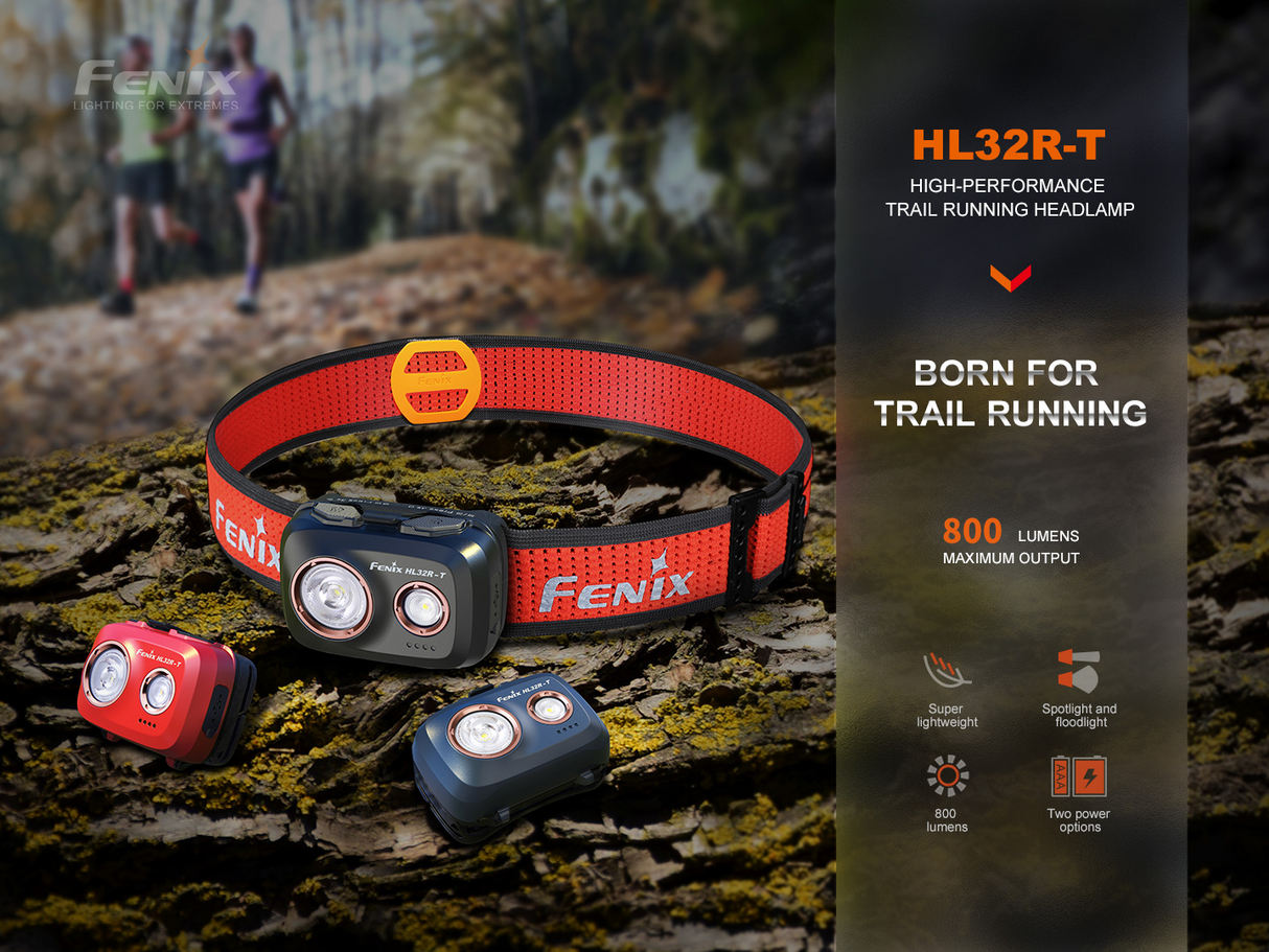 Fenix | HL32R-T | Hoofdlamp | 800 Lumen | Trail.nl