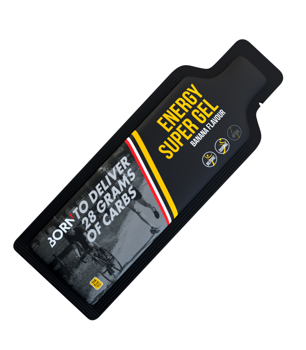 Born | Energy Super Gel | Energy Gel | 28 Gram Carbs | Trail.nl