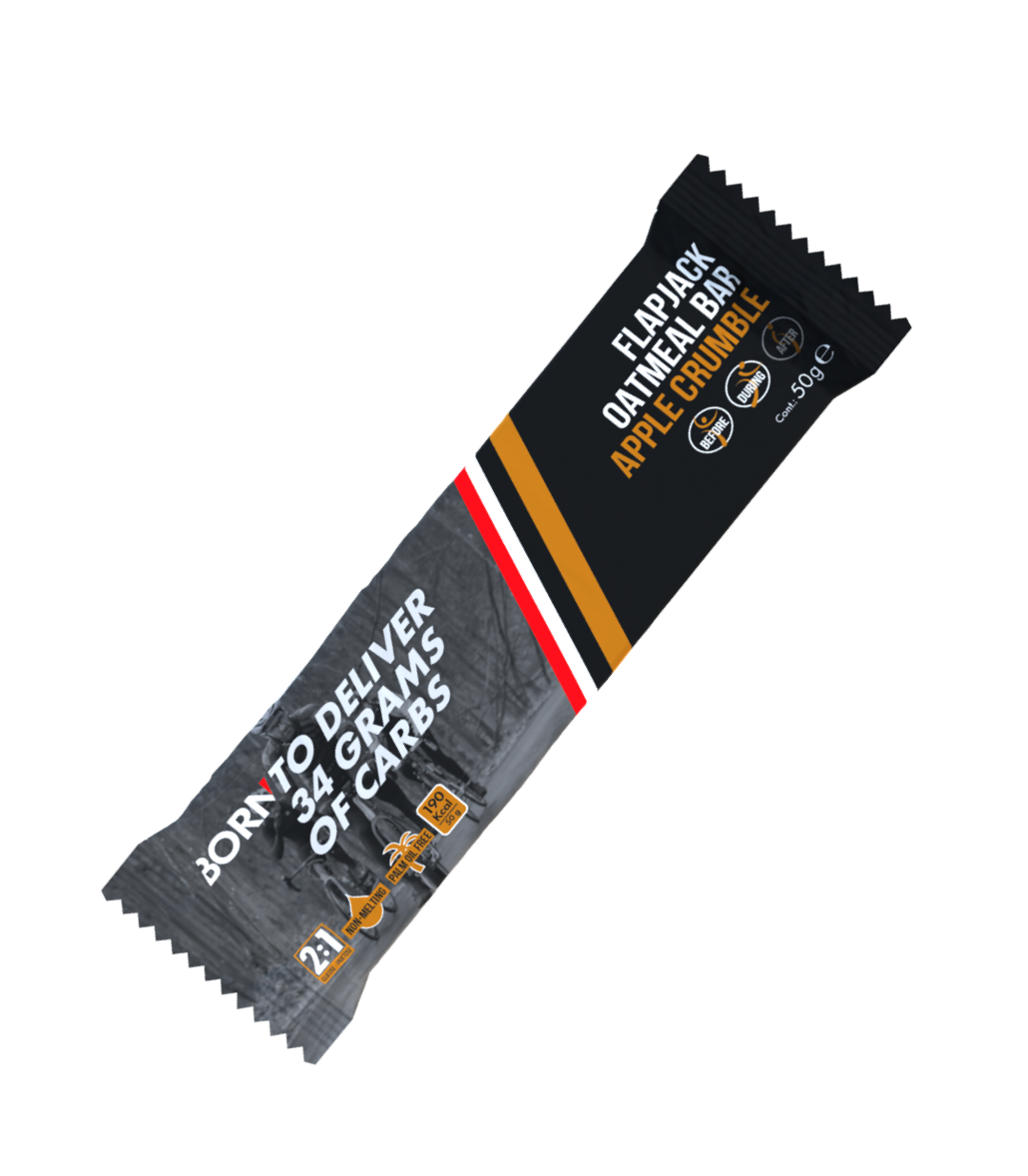 Born | Flapjack Oatmeal Bar | Energy Bar | 35 Gram Carbs | Trail.nl