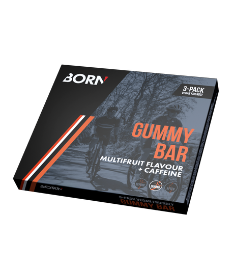 Born | Gummy Bar (3-pack) | Energy Chews | 24 Gram Carbs | Trail.nl