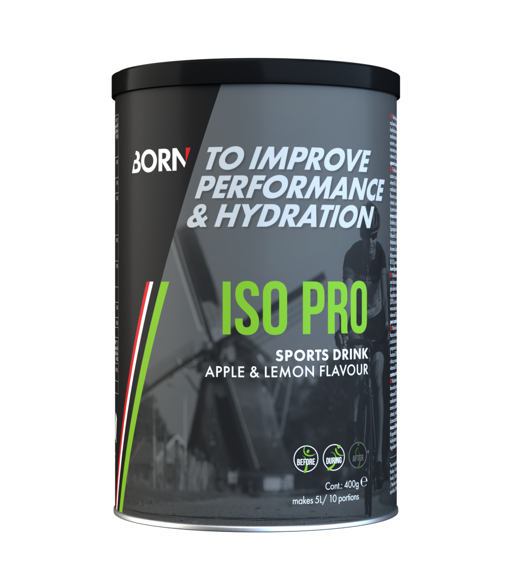 Born | Drink Iso Pro | Energy Drink | 38 Gram Carbs | Trail.nl