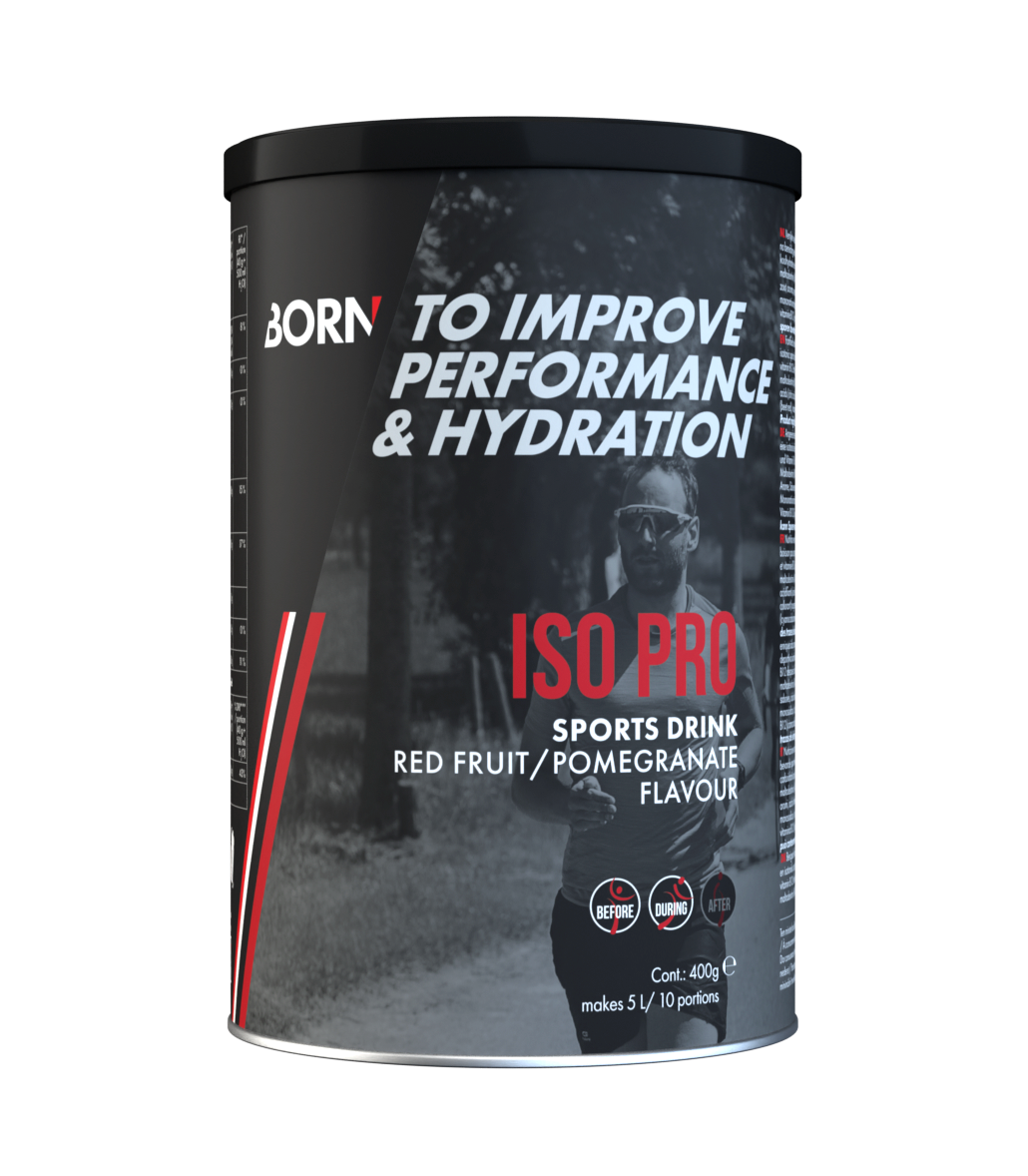 Born | Drink Iso Pro | Energy Drink | 38 Gram Carbs | Trail.nl