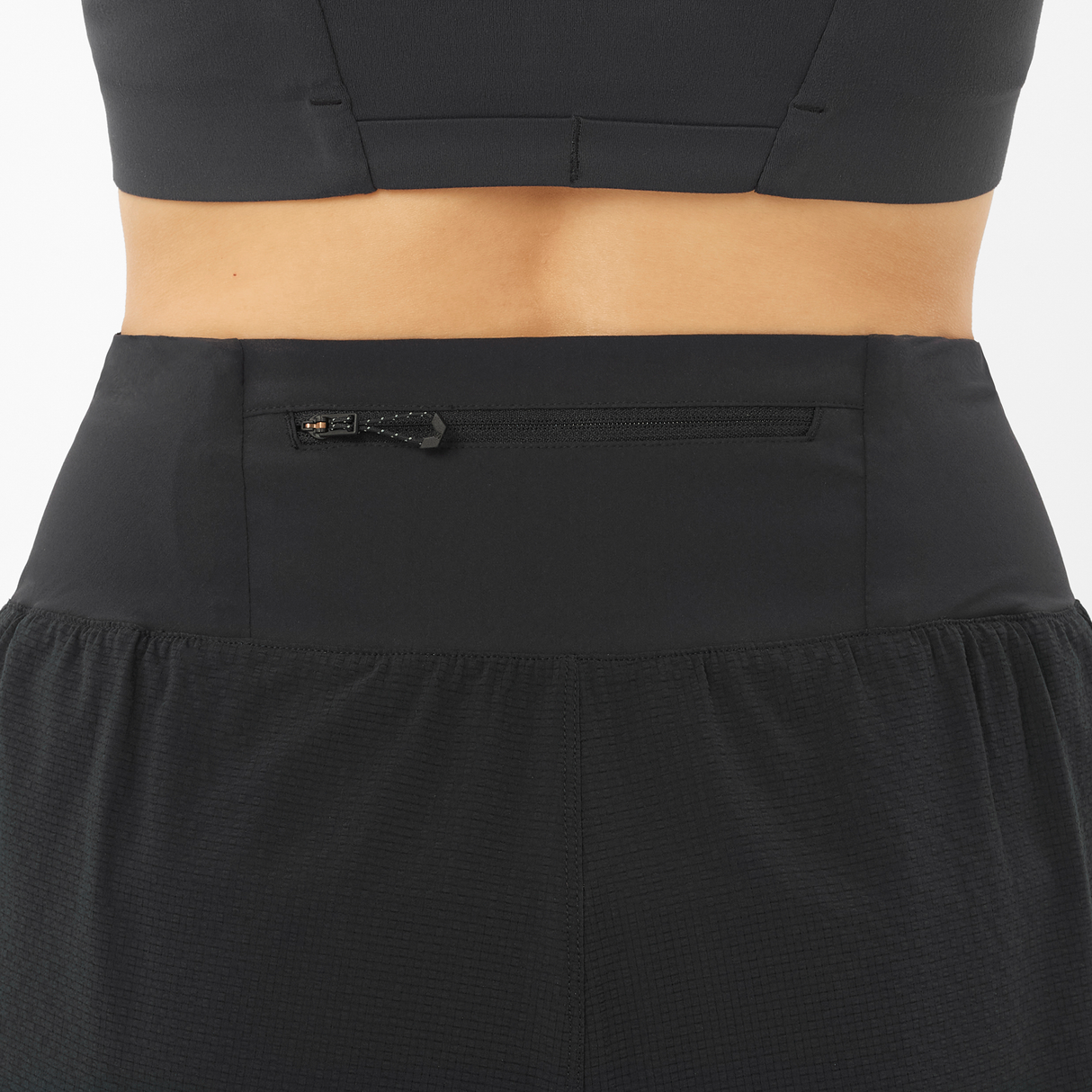 Salomon Sense Aero Stow 4" Shorts Dames