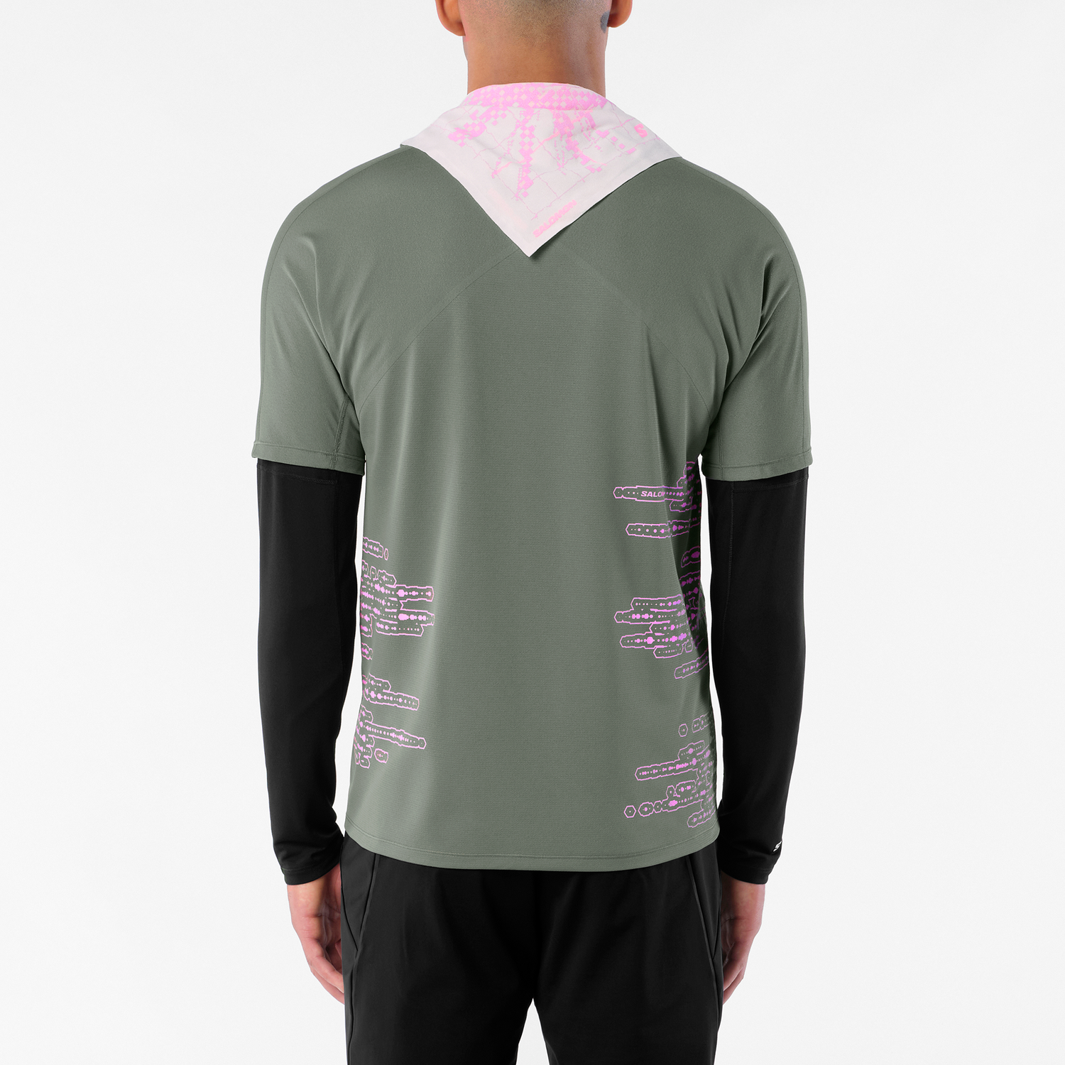 Salomon Sense Aero Graphic Shirt Heren