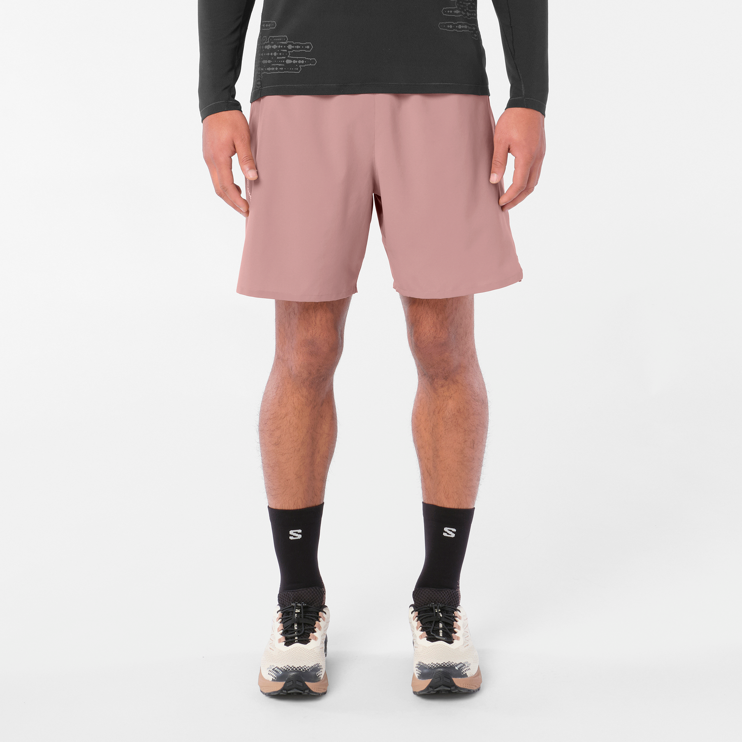 Salomon Shakeout Core 2-in-1  7" Shorts Heren