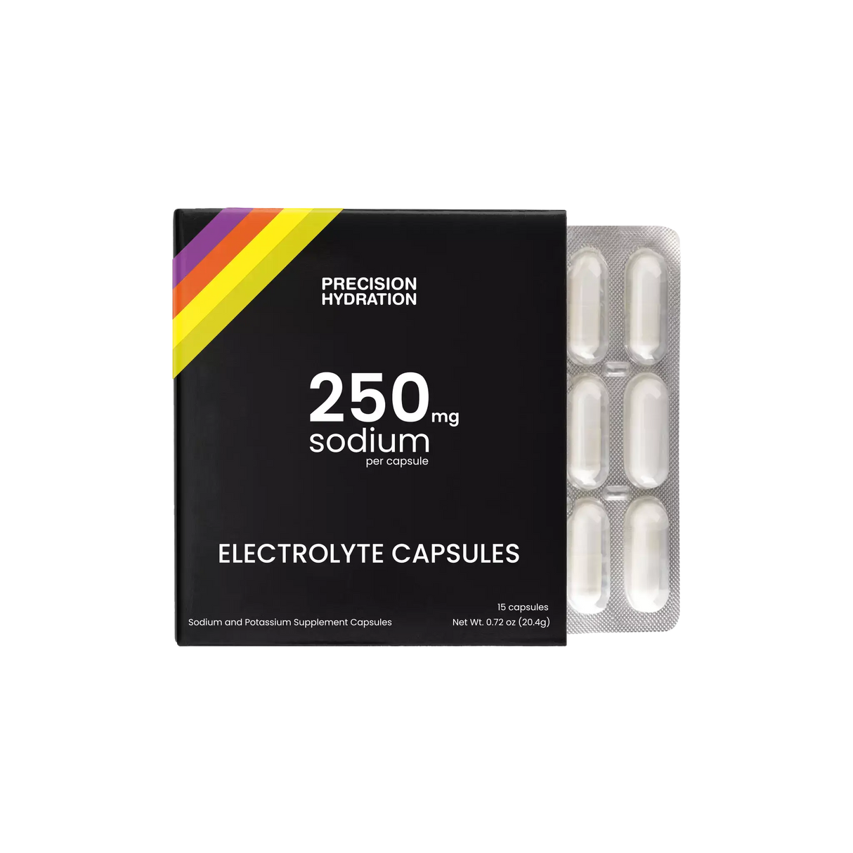 Precision Hydration | Electrolyte Capsules | 250 mg Sodium
