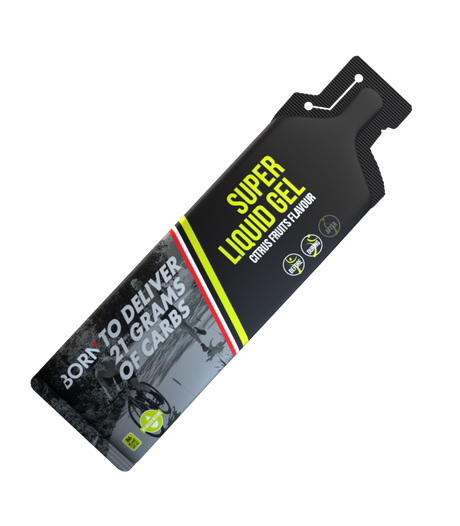 Born | Super Liquid Gel | Energy Gel | 21 Gram Carbs | Trail.nl