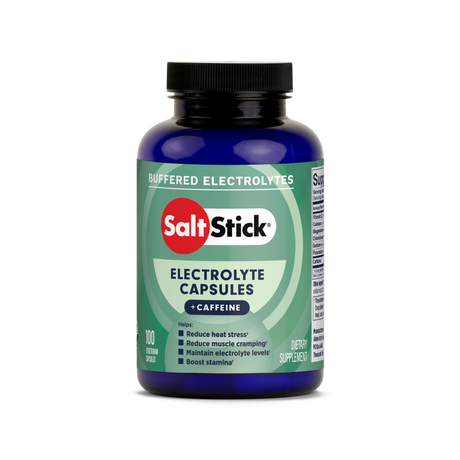 SaltStick | Elektrolyte Caps Plus | Met Caffeine | 132 mg Elektrolyten | Trail.nl