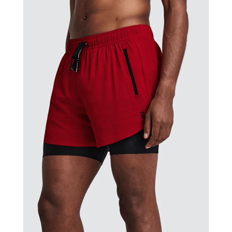 Bandit Coolgrid 2-in-1 Run Shorts Heren - Trail.nl