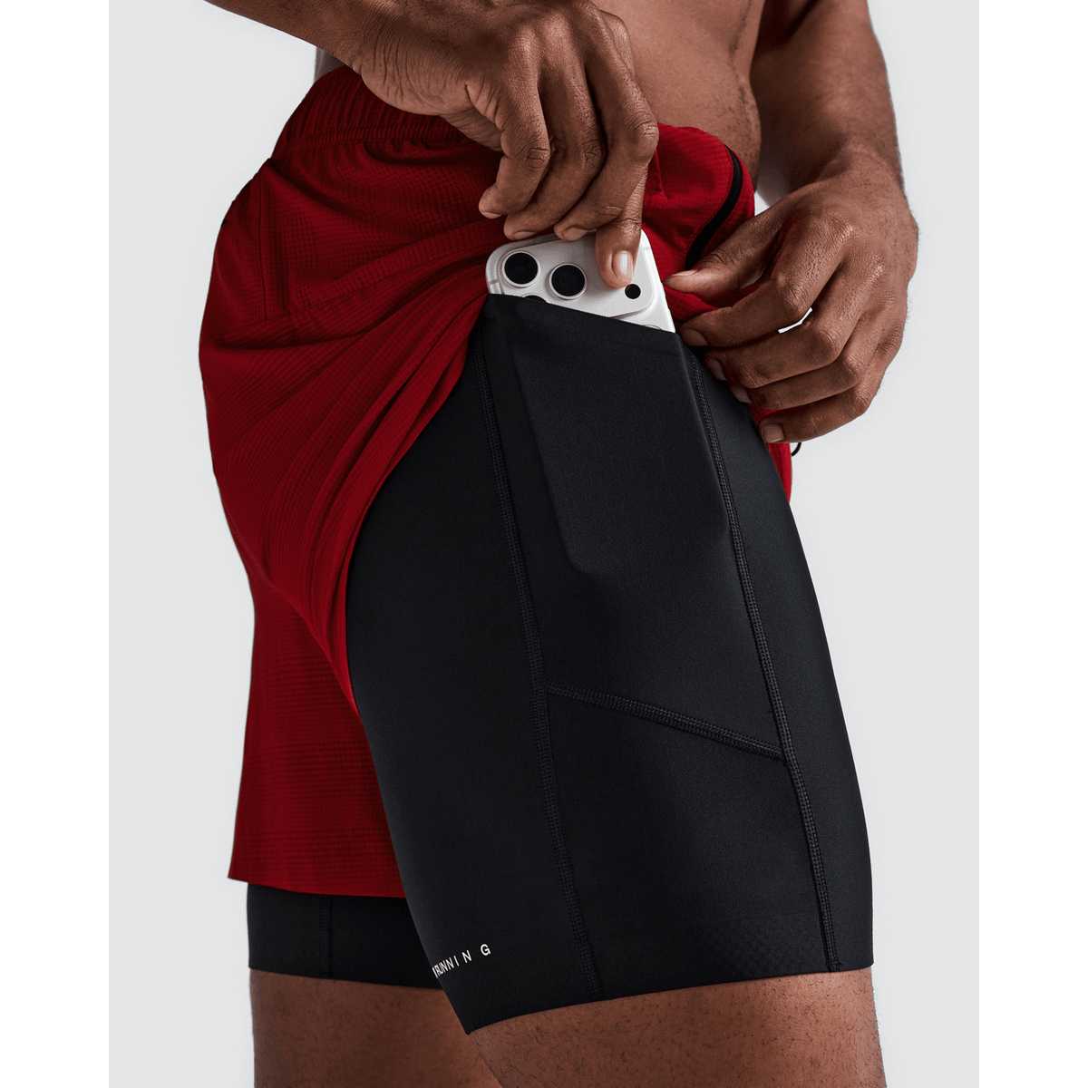 Bandit Coolgrid 2-in-1 Run Shorts Heren - Trail.nl
