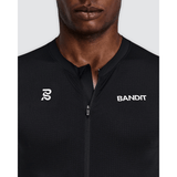 Bandit Geomesh 2-Way Zip Run Top Heren - Trail.nl