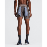 Bandit Striped Cadence Quarter Tights Heren - Trail.nl