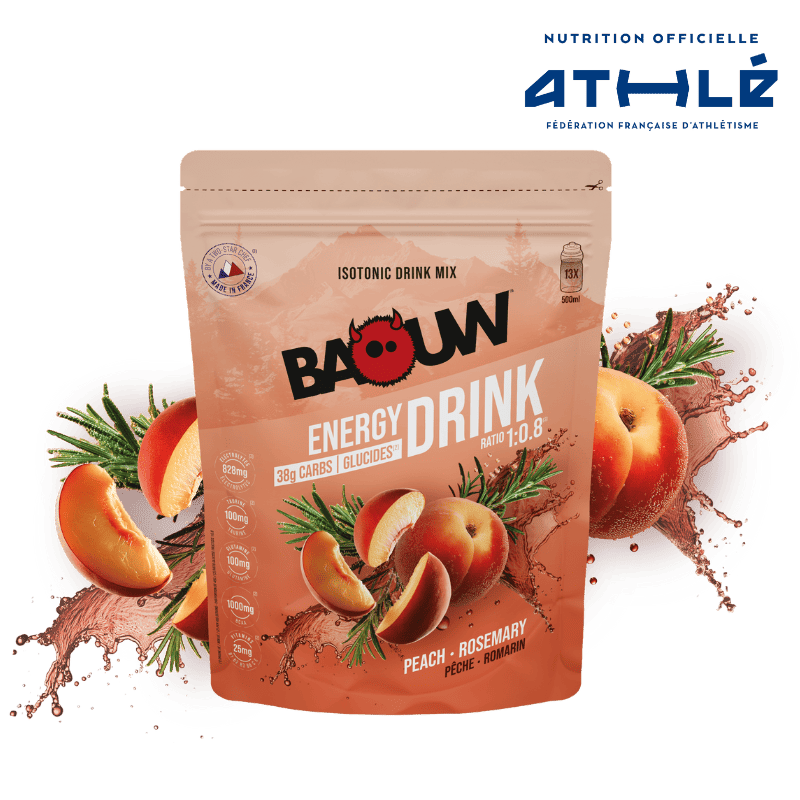 Baouw | Energy Drink Mix | 38 Gram Carbs | Trail.nl