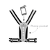 Bee Safe | Led Harness USB-C met Phone-Pocket | Reflectievest | Trail.nl