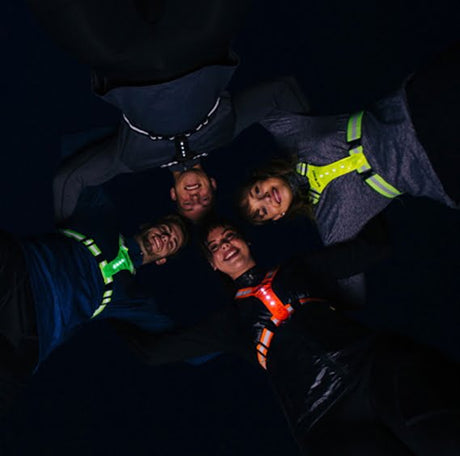 Bee Safe | Led Harness USB | Reflectievest | Trail.nl