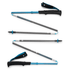 Black Diamond Distance Carbon Z in Desert Sky – opgevouwen poles van boven