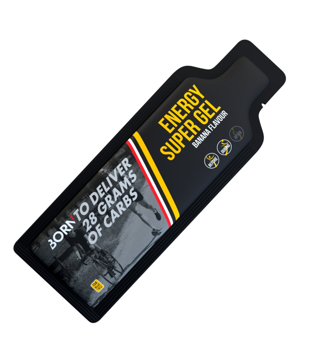 Born | Energy Super Gel | Energy Gel | 28 Gram Carbs | Trail.nl