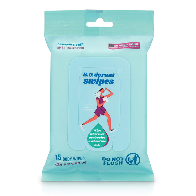 Butt Napkins B.O.dorant Swipes - Trail.nl