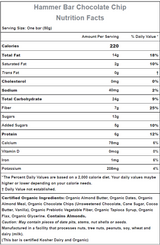 Hammer Nutrition | Raw Energy | Vegan Energybar | 27 Gram Carbs | Trail.nl