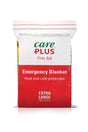 Care Plus | Emergency Blanket XL | Reddingsdeken | 210x160 CM - Trail.nl