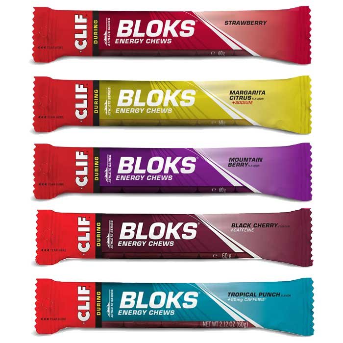 Clif Bar | Bloks | Energy Chews | 46 Gram Carbs | Trail.nl