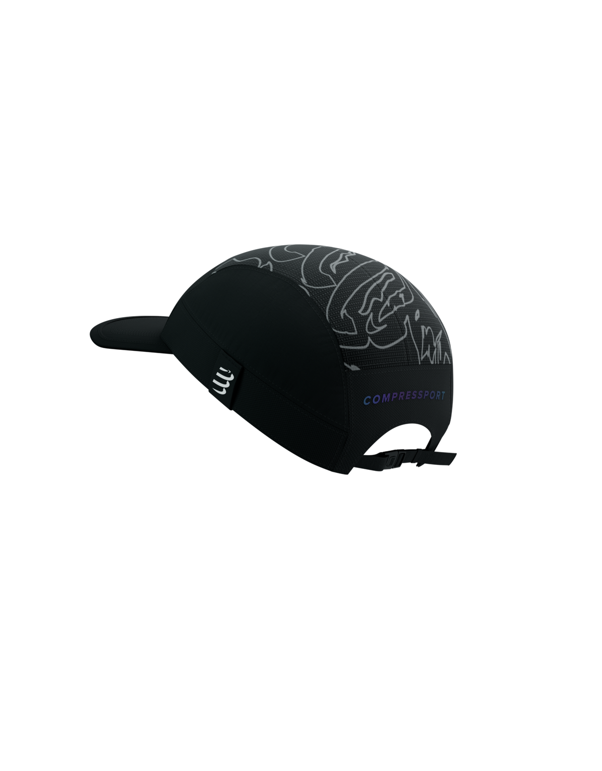 Compressport | 5 Panel Light Cap Aurora | Hardlooppet | Ultralicht