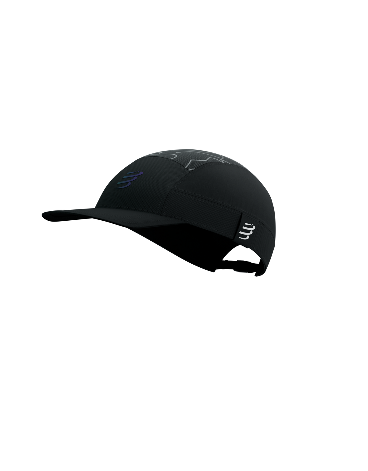 Compressport | 5 Panel Light Cap Aurora | Hardlooppet | Ultralicht