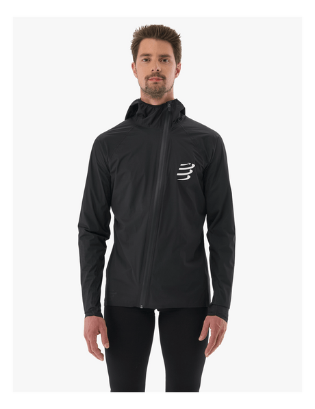 Compressport | Hurricane Waterproof Jacket 10/10 | Regenjas | Heren | 10.000 | 2.5-laags | Trail.nl