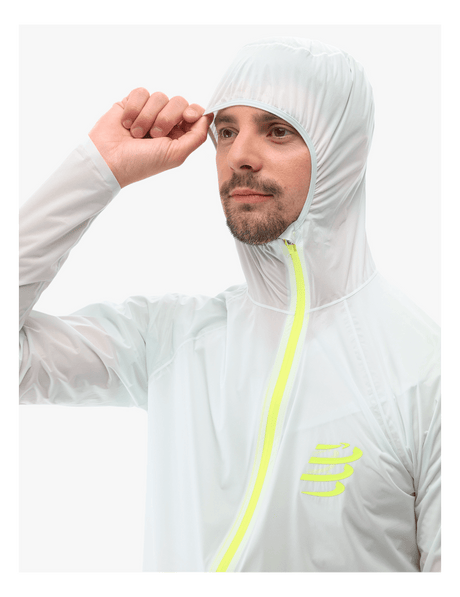 Compressport | Hurricane Waterproof Jacket 10/10 | Regenjas | Heren | 10.000 | 2.5-laags | Trail.nl