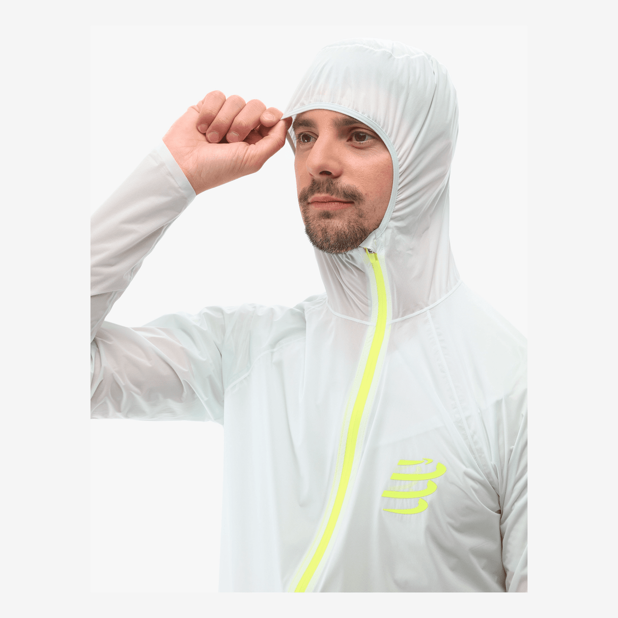 Compressport | Hurricane Waterproof Jacket 10/10 | Regenjas | Heren | Trail.nl