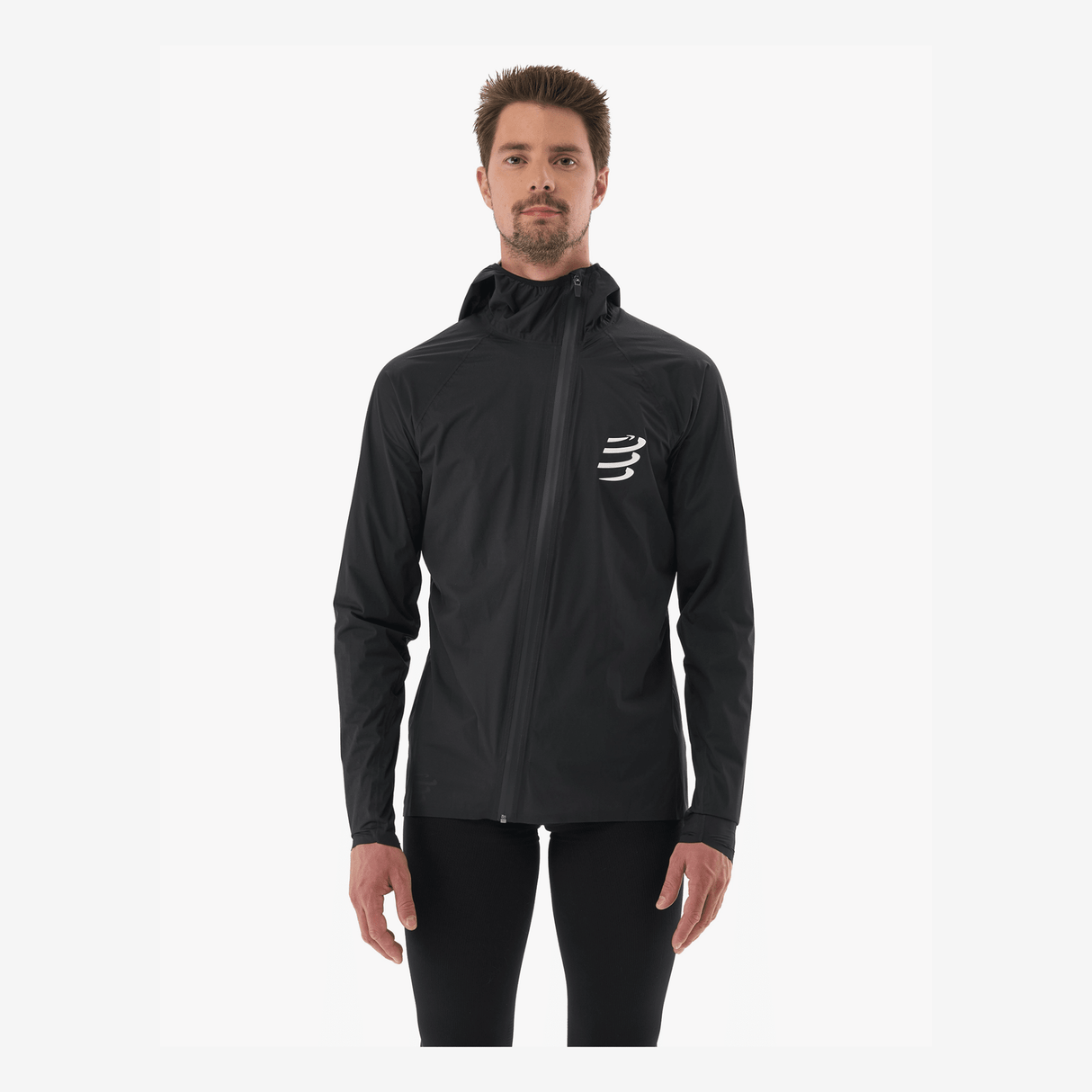 Compressport | Hurricane Waterproof Jacket 10/10 | Regenjas | Heren | Trail.nl
