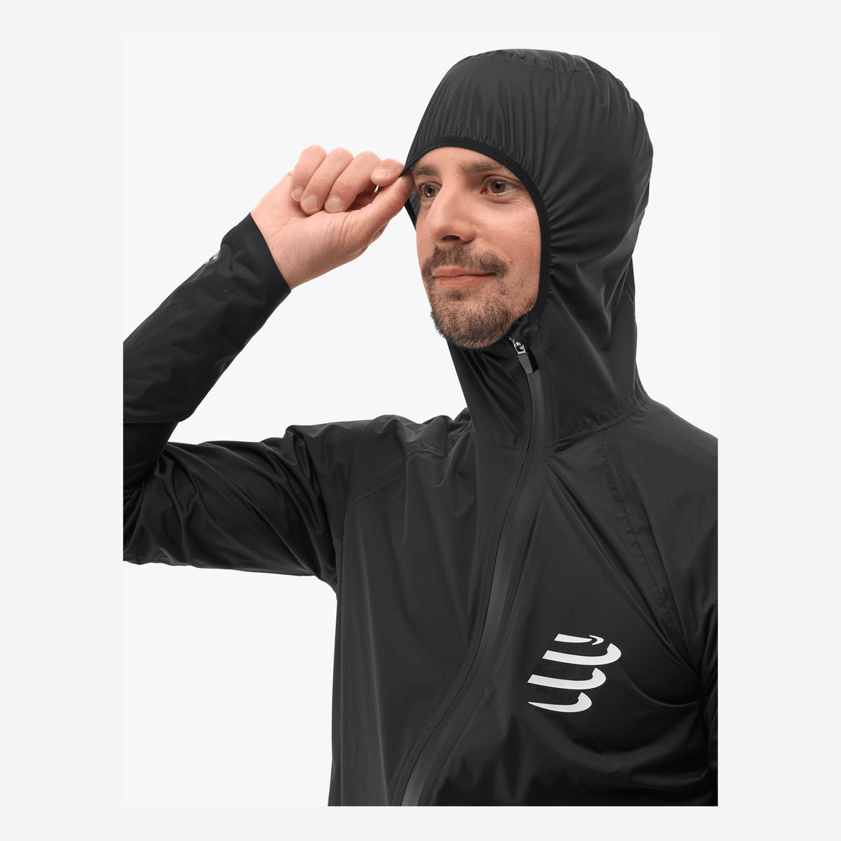 Compressport | Hurricane Waterproof Jacket 10/10 | Regenjas | Heren | Trail.nl