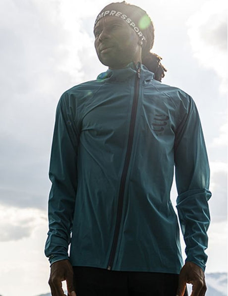 Compressport | Hurricane Waterproof Jacket 10/10 | Regenjas | Unisex | 10.000 | Trail.nl