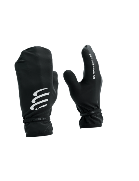Compressport | Hurricane Waterproof Mittens | Waterdichte Wanten - Trail.nl