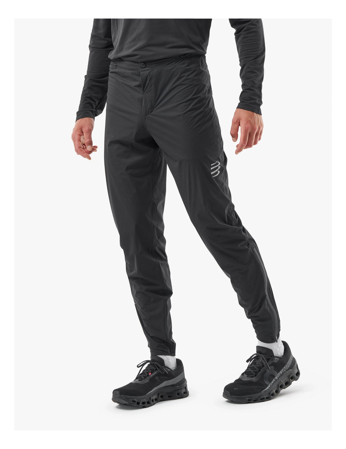 Compressport | Hurricane Waterproof Pants 2.0 | Regenbroek | Unisex | Trail.nl
