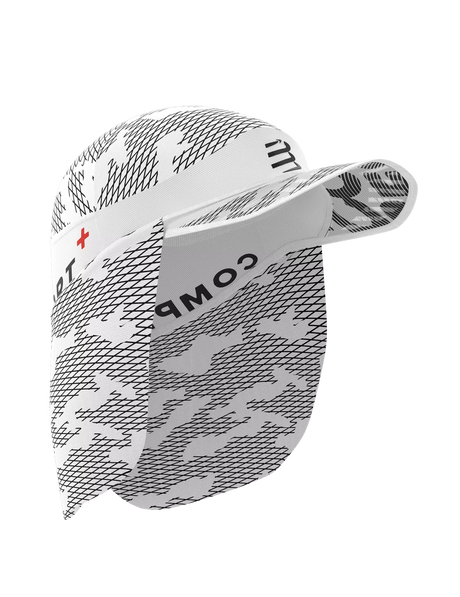 Compressport | Ice Cap Sun Shade | Hardlooppet | 2-in-1 Nekbescherming | Trail.nl