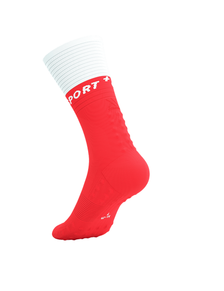 Compressport | Mid Compression Socks V2.0 | Compressiekousen - Trail.nl